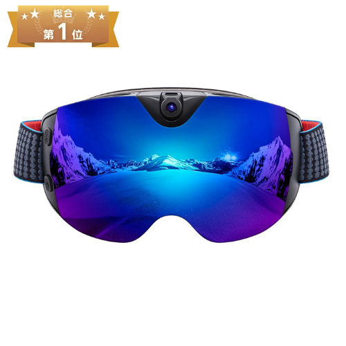 LYRO® - OhO 4K Wi-Fi カメラ ゴーグル UV保護 くもり止め (メンズ/レディース)